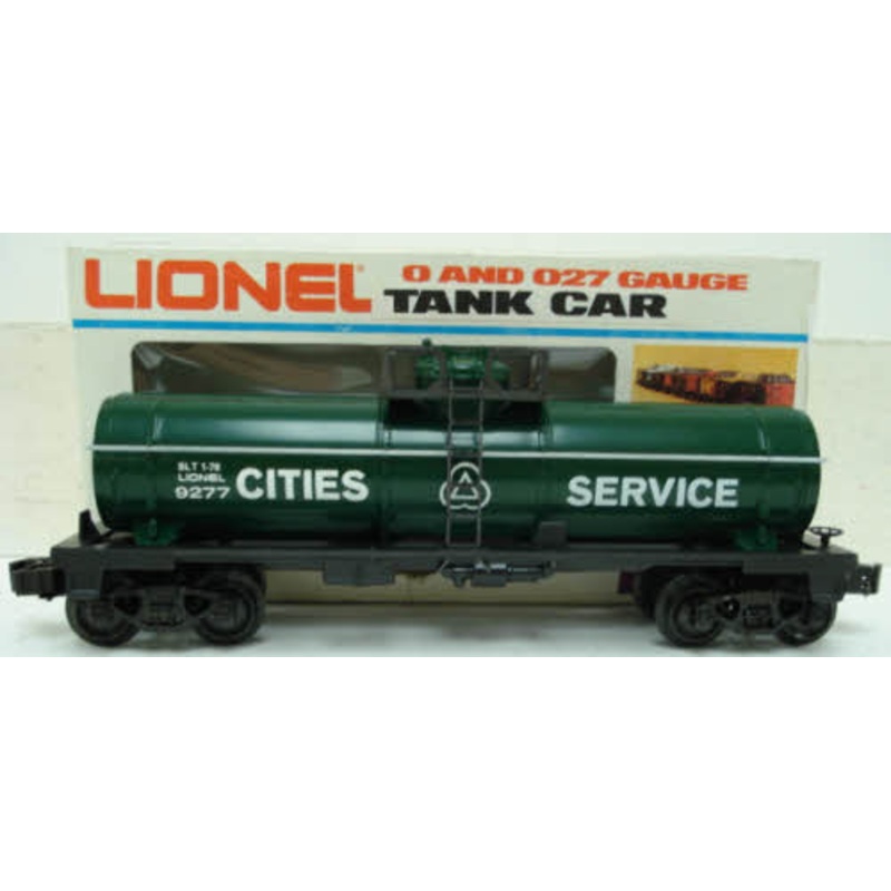 Lionel 6-9277 O Gauge Cities Service Single Dome Tank Car EX/Box