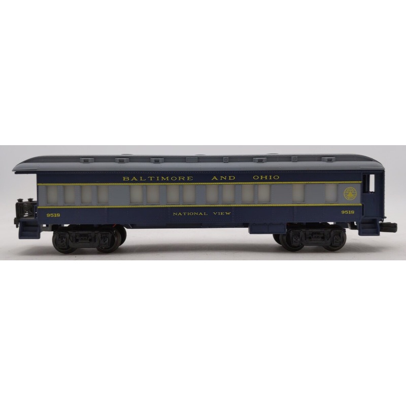 Lionel 6-9518 O Gauge Baltimore and Ohio National View Observation Car EX