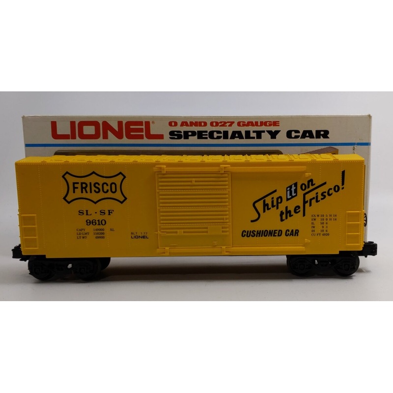 Lionel 6-9610 O Gauge Frisco Hi-Cube Boxcar LN/Box