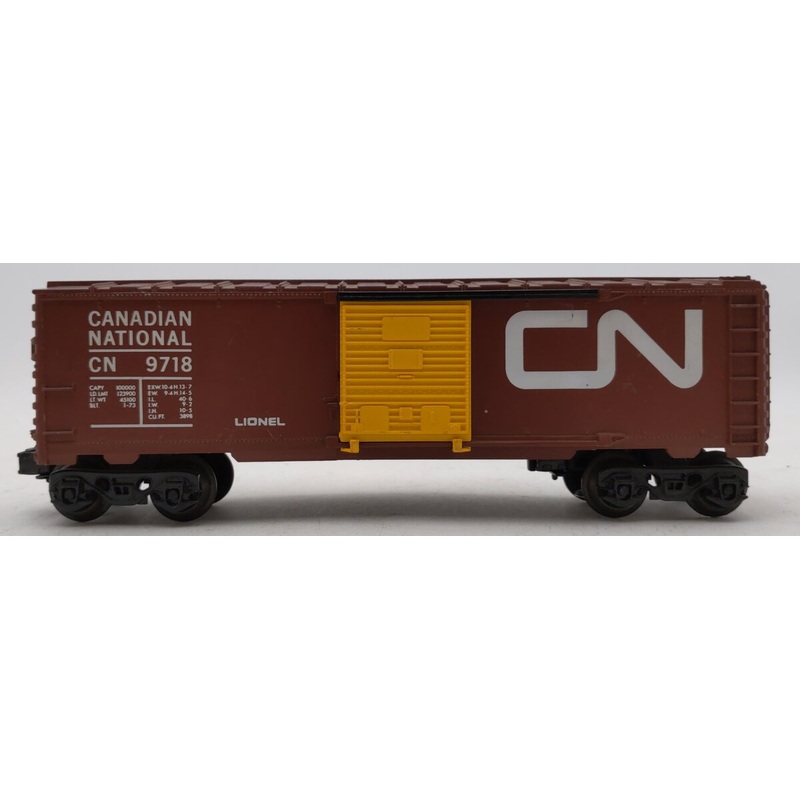 Lionel 6-9718 O Canadian National Box Car #9718 EX