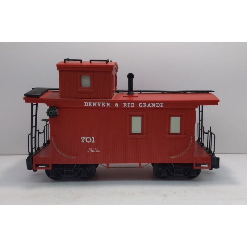 Lionel 701 G Scale Denver & Rio Grande Caboose EX