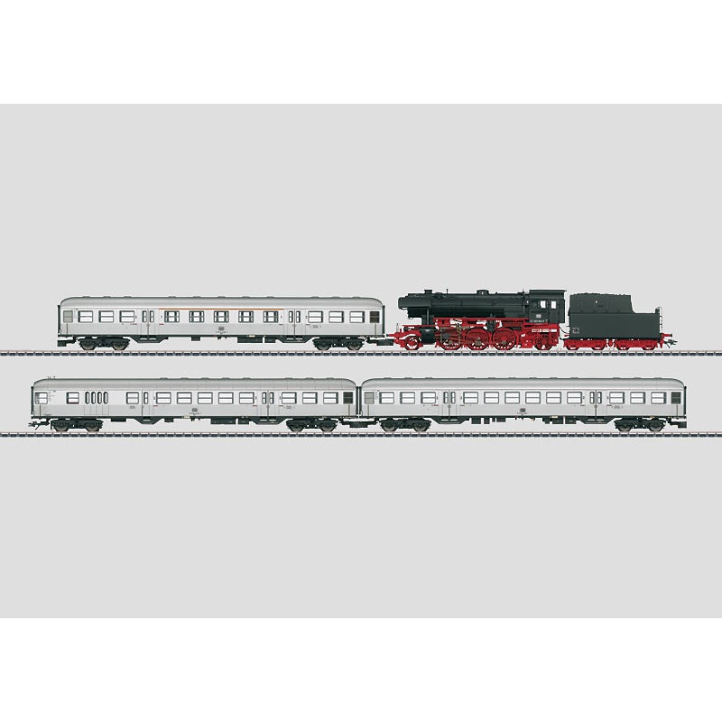 Marklin 26543 HO Gauge German Railroad Push-Pull Steam Train Set LN/Box