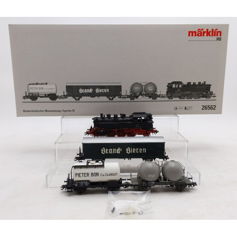 Marklin 26562 Dutch Museum HO Gauge Steam Train Set EX/Box