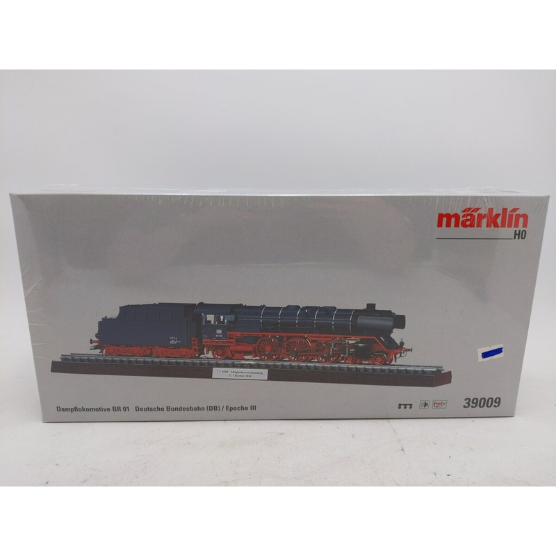 Marklin 39009 HO German BR 01 Steam Locomotive & Tender w/Digital/Sound MT/Box