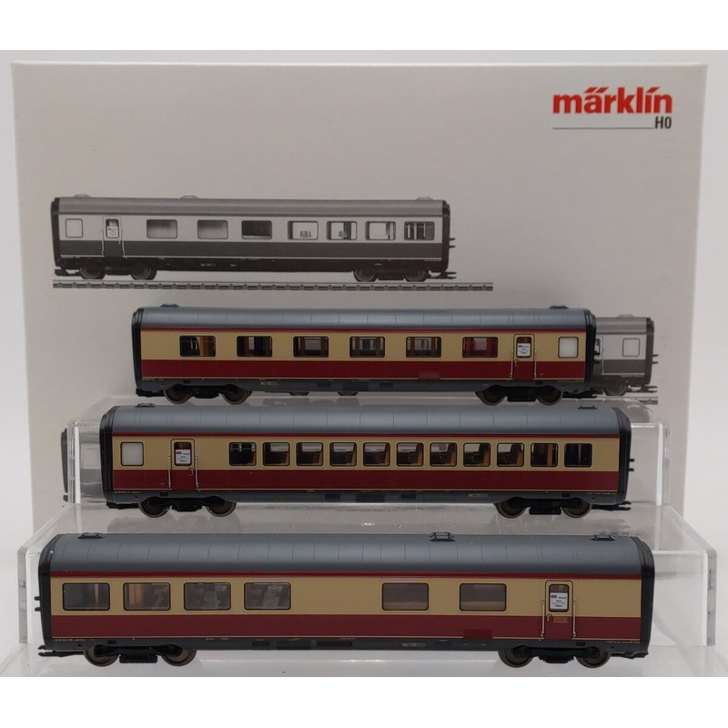 Marklin 43117 HO DB TEE Add On 3-Car Set LN/Box