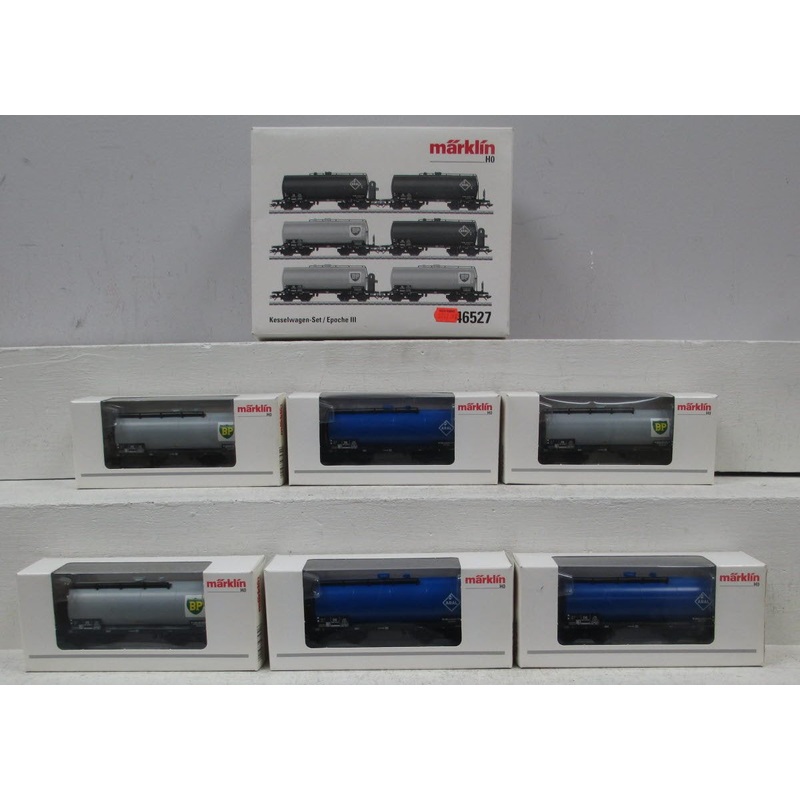 Marklin 46527 HO Scale 6 Car Tank Car Set NIB