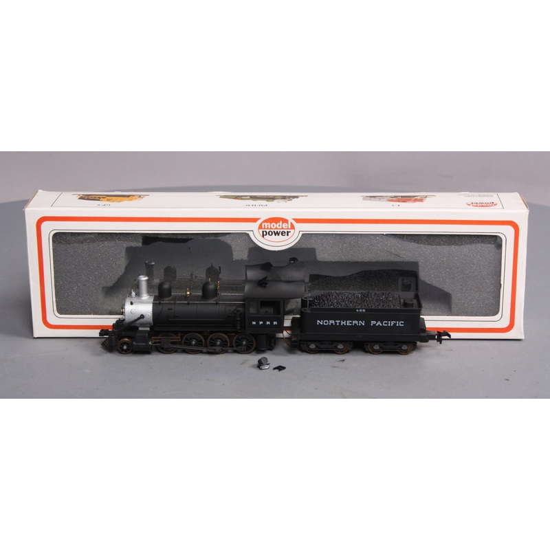 Model Power 6560 HO Scale Northern Pacific 2-8-0 Consolidation Steam Engine #485 NIB