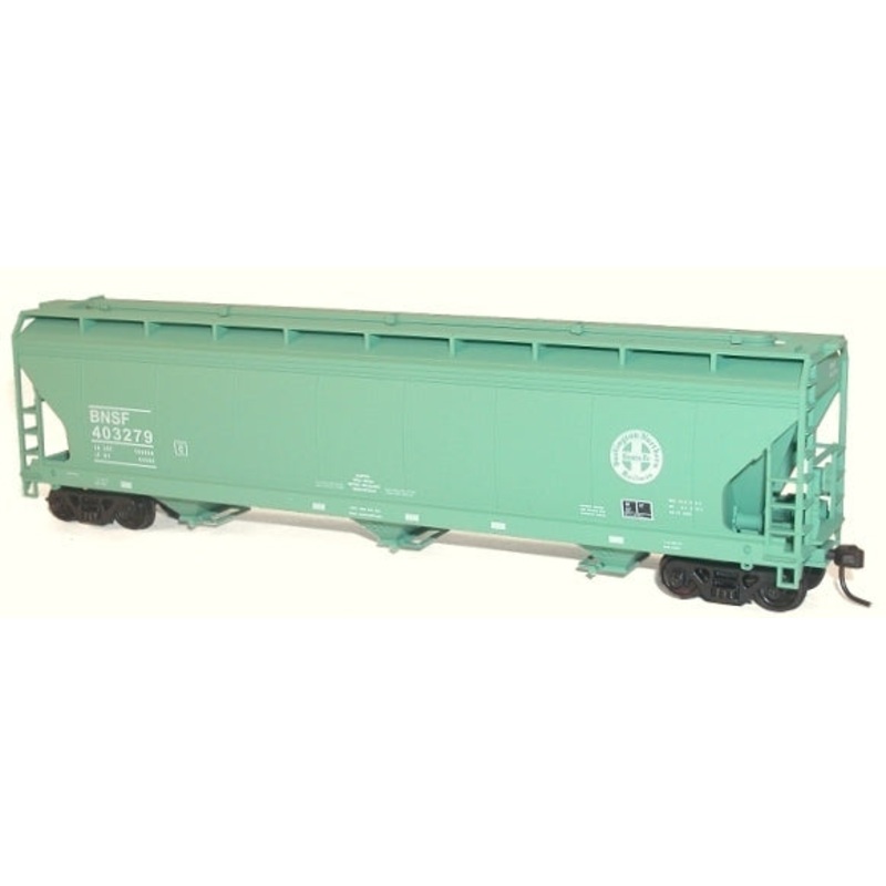 Accurail 8016 HO BNSF ACF 3-Bay Covered Hopper Kit (Set of 3)