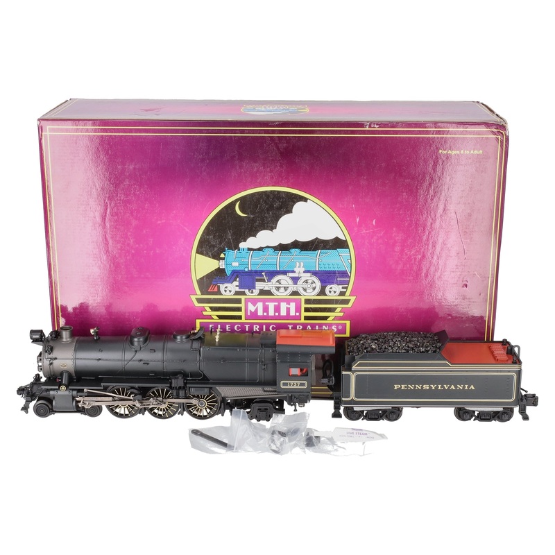 MTH 20-3125-1 O Gauge PRR 4-6-2 K4s 1928 Version Steam Engine & Tender w/PS 2.0 EX/Box