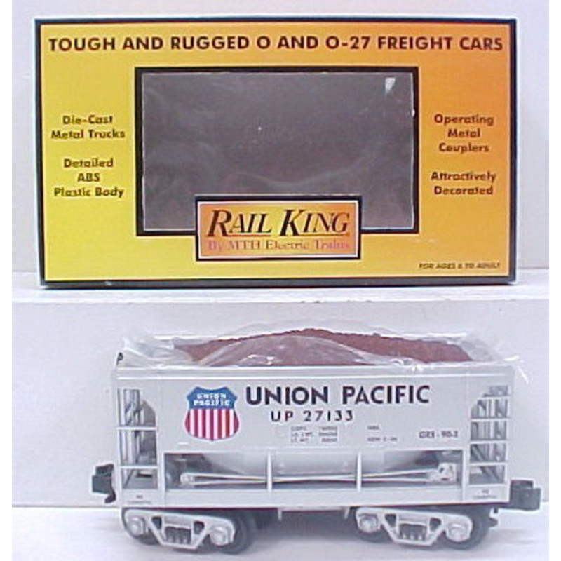 MTH 30-7527 O Gauge Union Pacific Ore Car w/Ore Load LN/Box