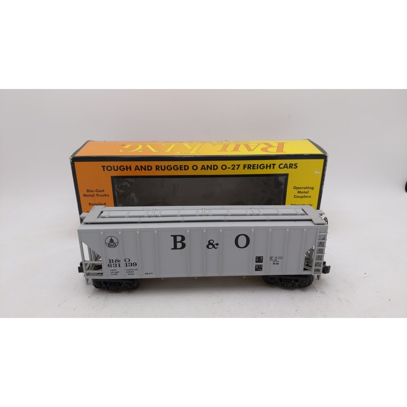 MTH 30-7555 B&O PS-2 Discharge 3-Bay Hopper EX/Box