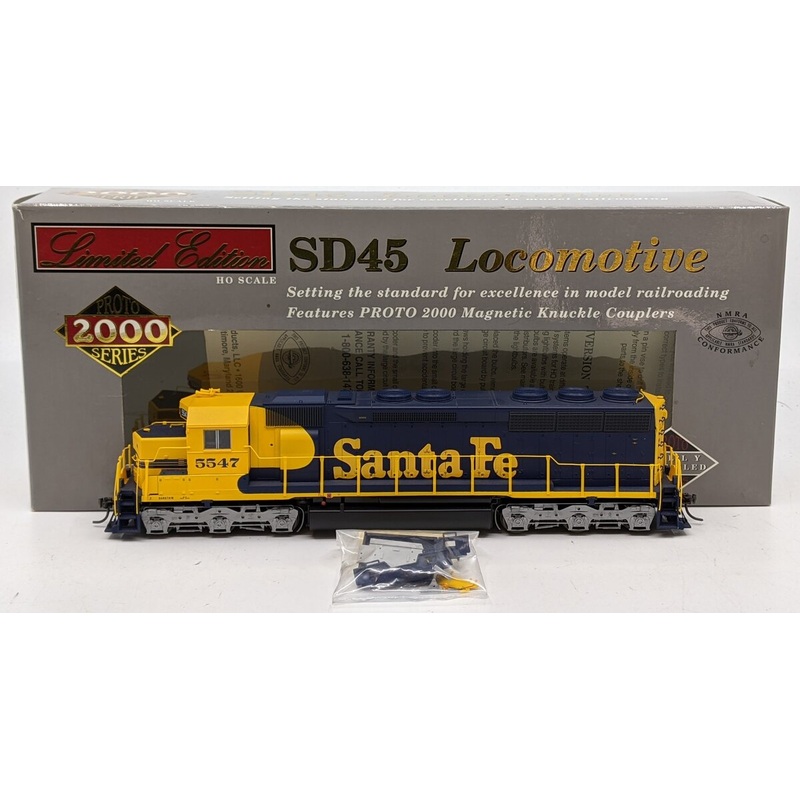 Proto 2000 30719 HO Scale Santa Fe ATSF EMD SD45 Diesel Locomotive #5547 MT/Box