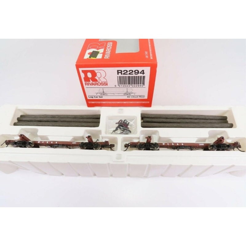 Rivarossi R2294 HO Mc Cloud River Log Car Set NIB