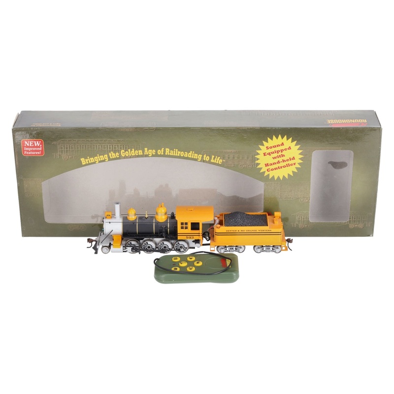 Roundhouse 84907 HO Scale D&RGW 2-8-0 Steam Locomotive #943 MT/Box