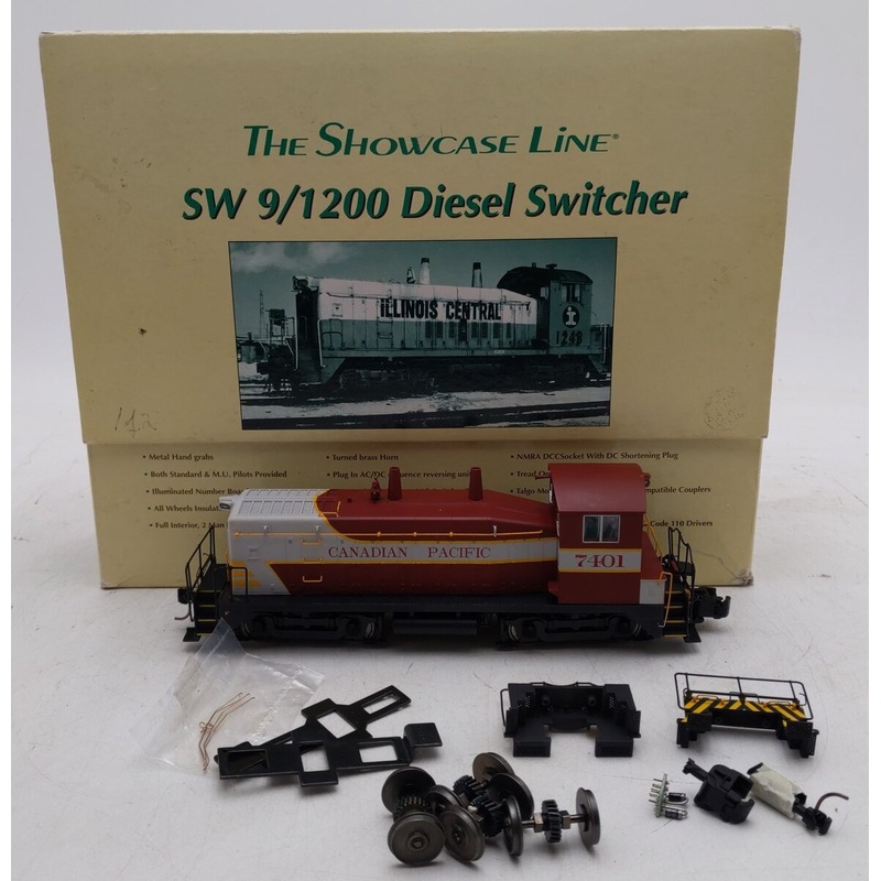 S-Helper Service 00103 S Gauge SW-9 Canadian Pacific #7401 EX/Box