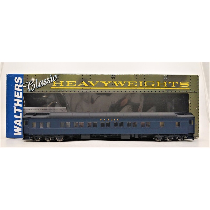 Walthers 932-10219 HO Scale Wabash Pullman 14 Section Heavyweight Passenger Car LN/Box