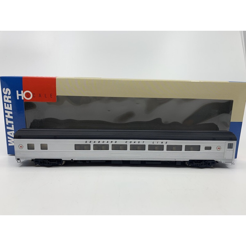 Walthers 932-16422 HO Scale Seaboard Coast Line 85′ Budd Lounge Car LN/Box