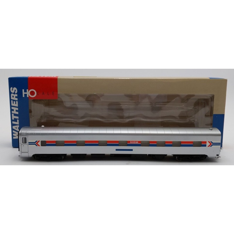 Walthers 932-6704 HO Scale Amtrak Phase I 4-4-2 Sleeper Car EX/Box