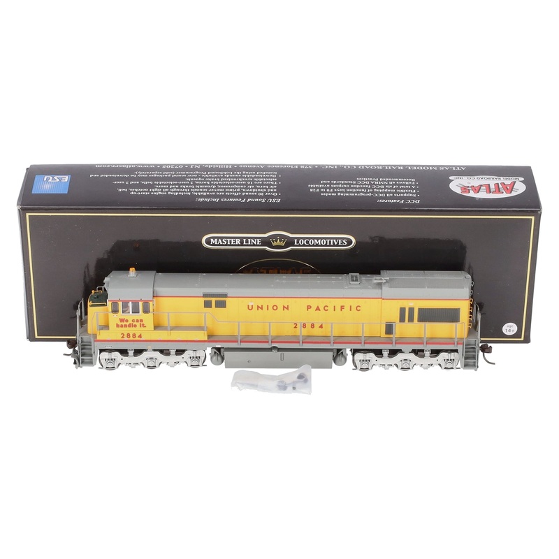 Atlas 10003574 HO Scale Union Pacific U30C Diesel Locomotive #2884 w/DCC LN/Box