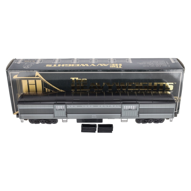 K-Line K8650 O New York Central 18 Heavyweight Baggage Car #8650 EX/Box