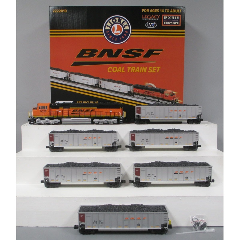 Lionel 2222010 O Scale BNSF Legacy Coal Diesel Set NIB