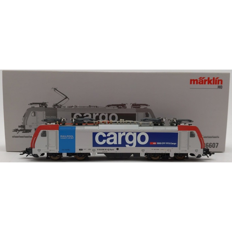 Marklin 441-36607 HO SBB cl 186 Electric Loco LN/Box