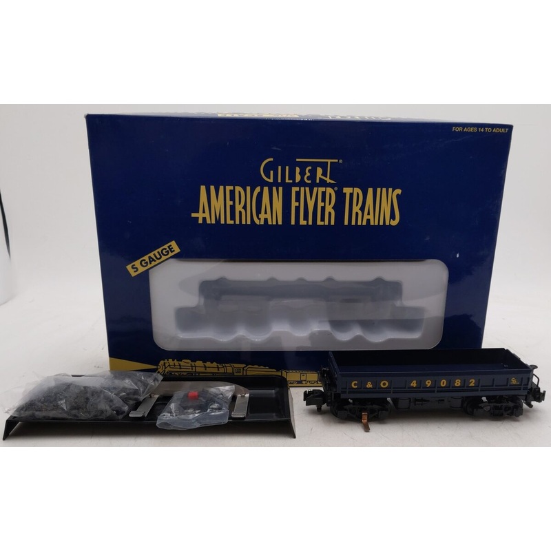 American Flyer 6-49082 S Scale Chesapeake & Ohio Coal Dump Car EX/Box