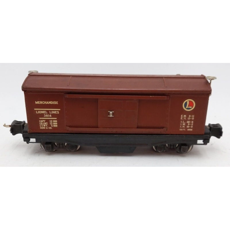 Lionel 3814 Vintage O Prewar Operating Merchandise Car