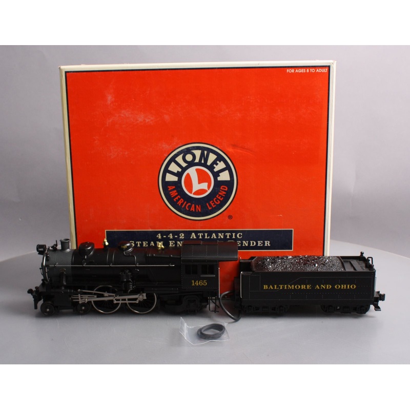 Lionel 6-18094 O B&O E6 4-4-2 Atlantic Steam Engine & Tender #1465 w/TMCC EX/Box