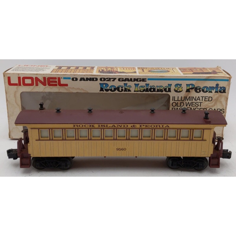 Lionel 6-9560 O Gauge Rock Island Passenger Car #9560 VG/Box