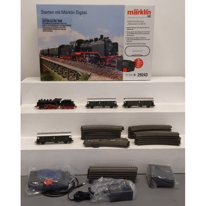 Marklin 29243 HO Branch Line with a Class 24 Digital Starter Set NIB