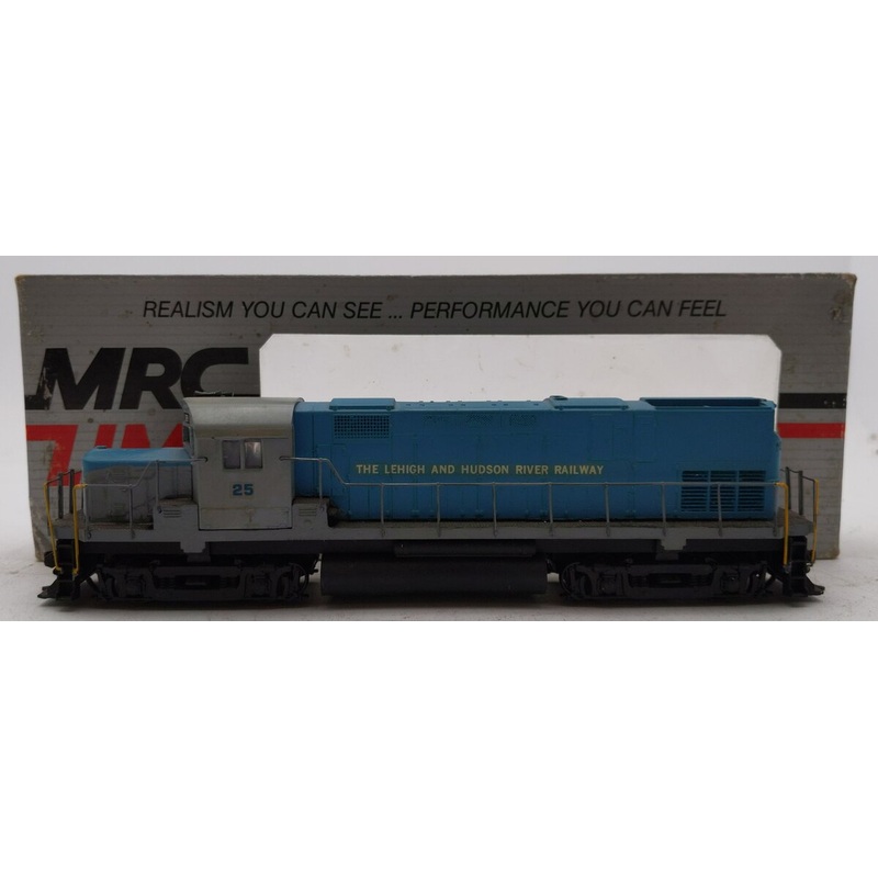 MRC PB 104 HO Alco C420 Diesel Locomotive Custom L&H River Railway: #25 EX/Box