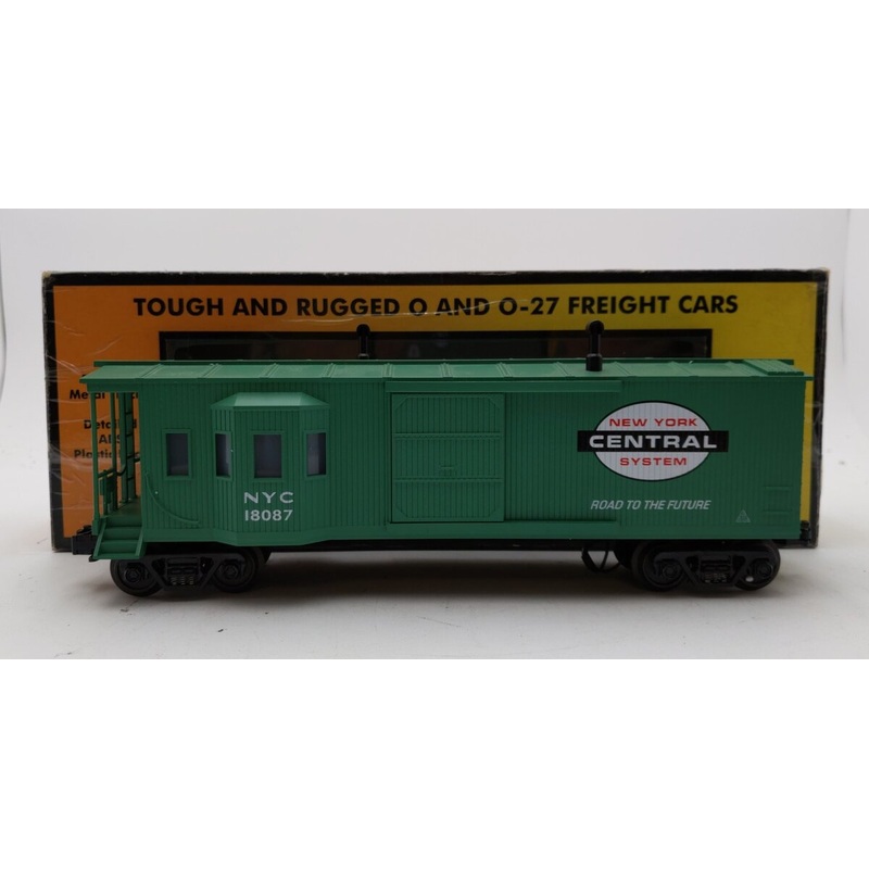 MTH 30-7726 O Gauge New York Central Work Caboose #18087 EX/Box