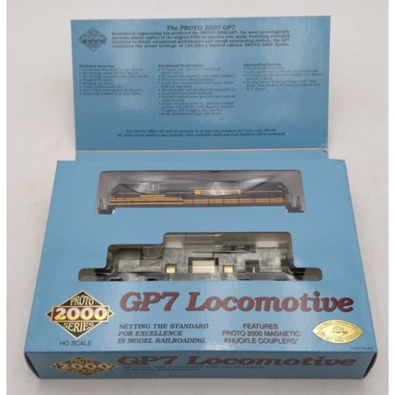 Proto 2000 23581 HO Scale D&RGW EMD GP7 Diesel Locomotive #5100 NIB