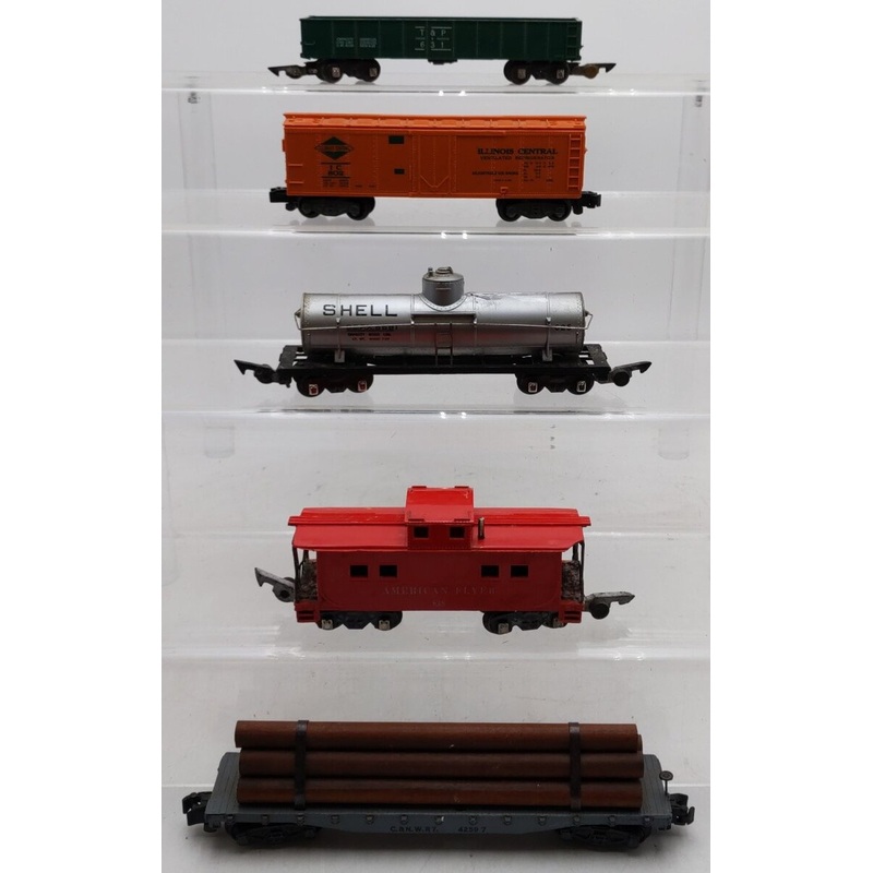American Flyer S Assorted Vintage Freight Cars -625/631/638/802/42597 [5] VG