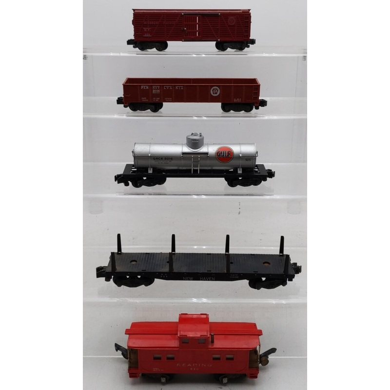 American Flyer S Assorted Vintage Freight Cars -#630/#925/#928/#929/#24106 [5] VG