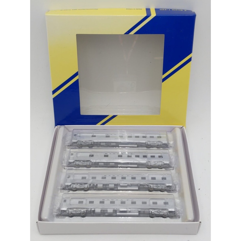 American Z-Line 72211 Z Scale ATSF Santa Fe Super Chief Passenger Car Set [4] LN/Box