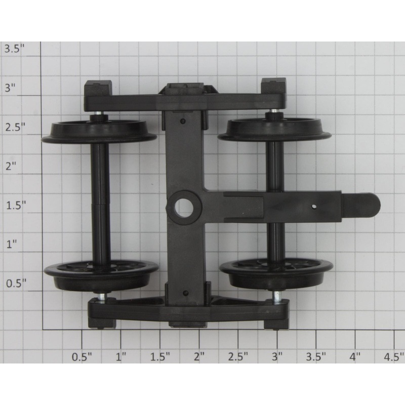 Aristo-Craft 206-2 G Scale 4-Wheel Plastic Freight Car Truck