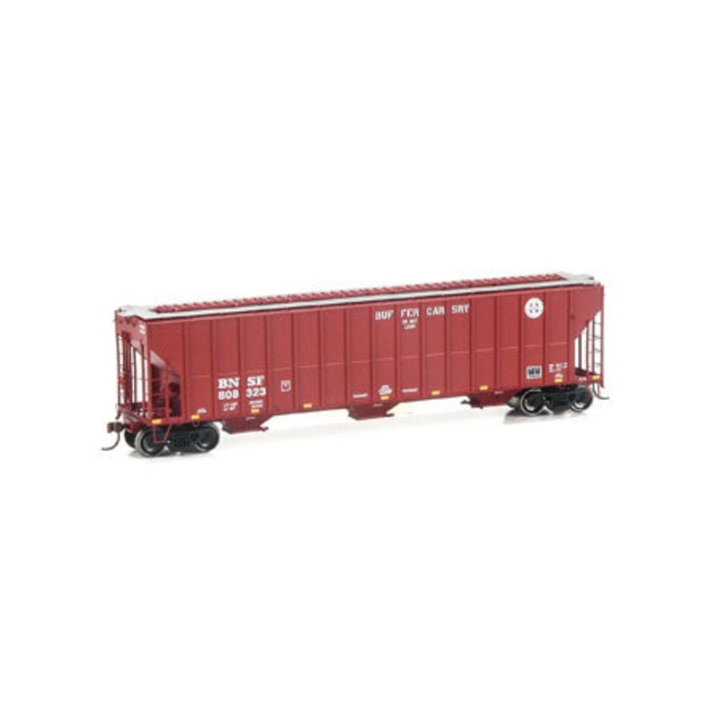 Athearn 81983 HO Burlington Northern Santa Fe/Buffer Car Covered Hopper #808323 NIB