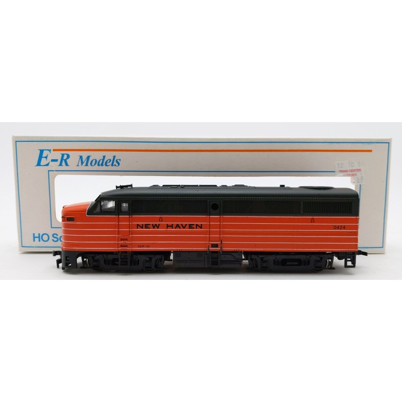 E-R Model Importers 1018 HO Scale New Haven FA1 Diesel Locomotive #0424 EX/Box