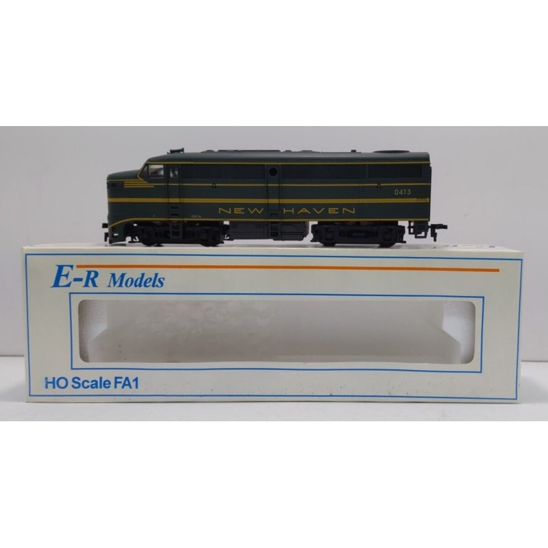 E-R Models 1023 HO Scale New Haven FA1 Diesel Locomotive #0413 LN/Box