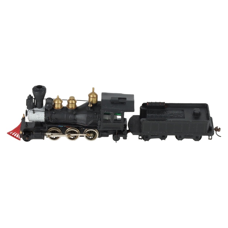 HO Scale 2-6-0 BRASS Steam Locomotive & Tender Custom VG
