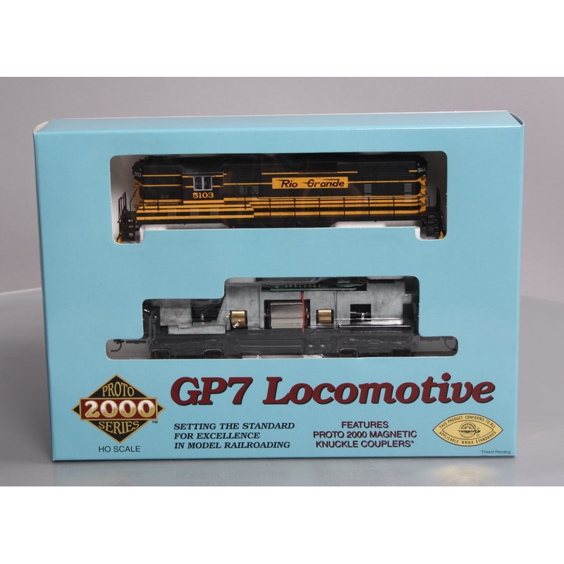 Proto 2000 23582 HO Scale D&RGW EMD GP7 Diesel Locomotive #5103 NIB