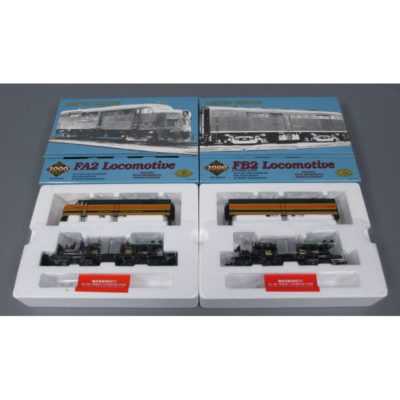 Proto 2000 30203 HO Scale Great Northern Diesel Locomotives  # 278A & 278B MT/Box