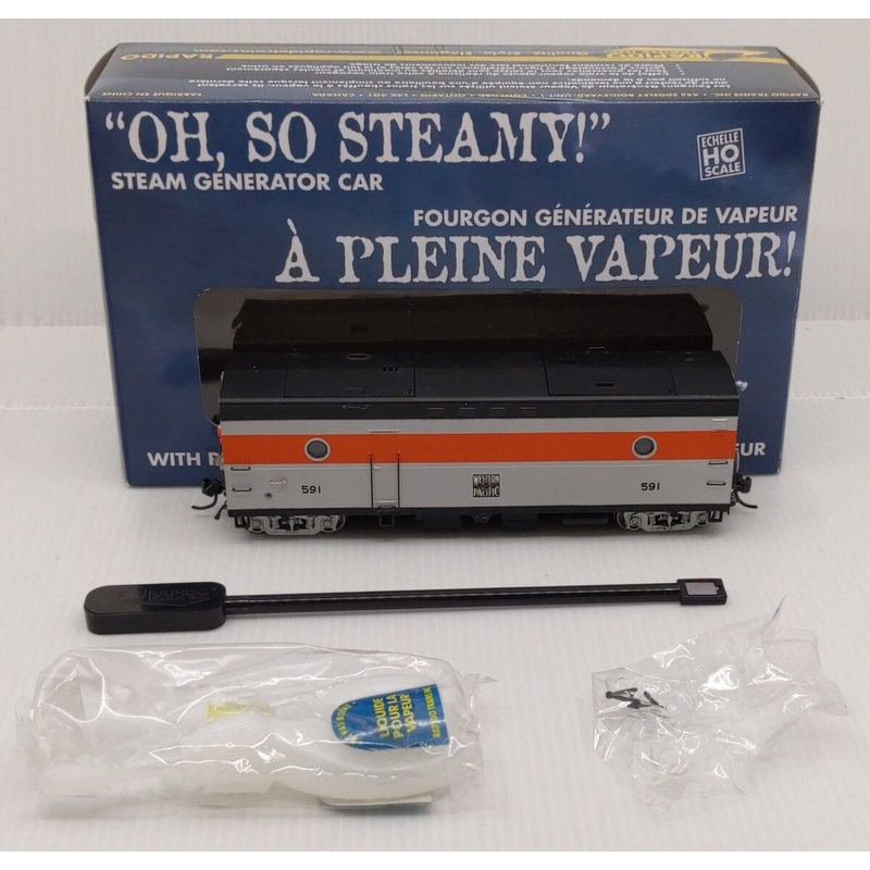 Rapido Trains 107181 HO Western Pacific Steam Generator Car #591 NIB