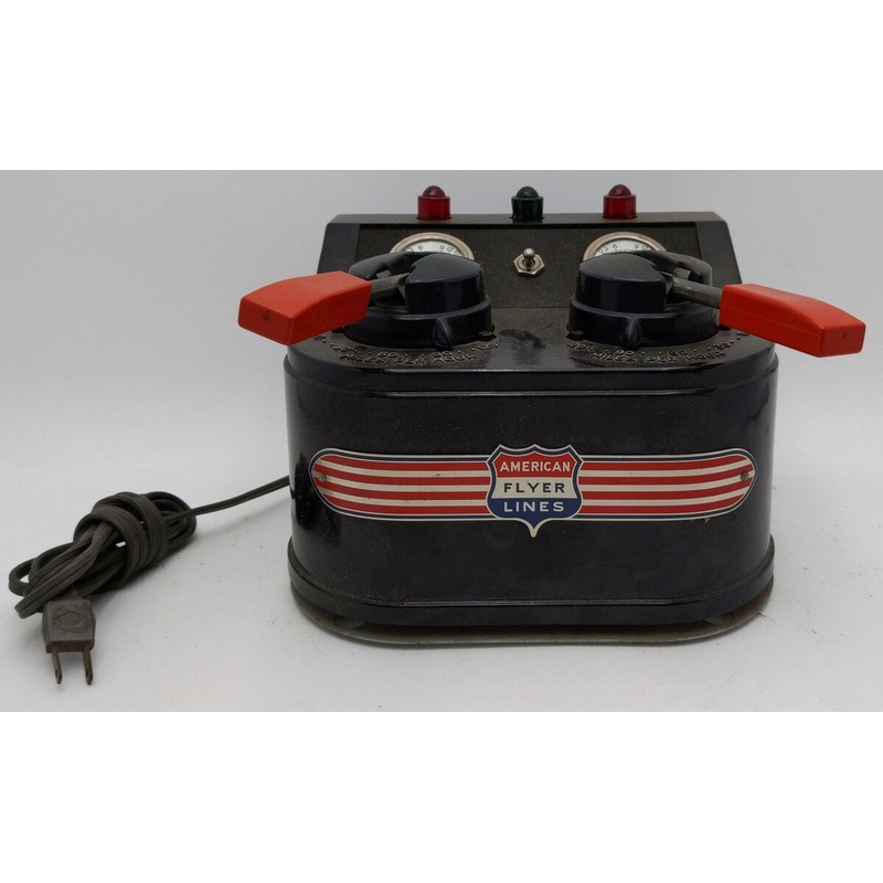 American Flyer 30B Vintage S 300 Watt Transformer – Runs 2 Trains VG