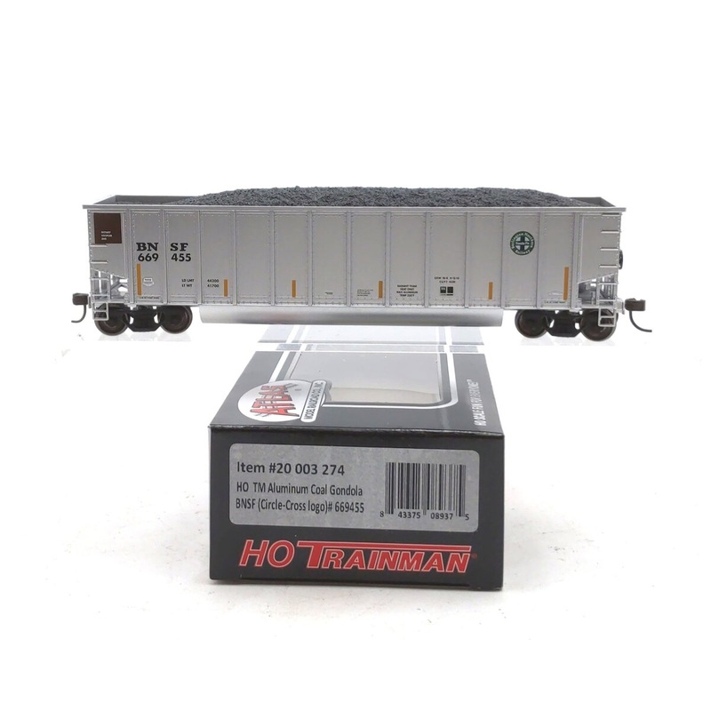 Atlas 20003274 HO Burlington Northern Santa Fe Aluminum Coal Gondola #669455 NIB