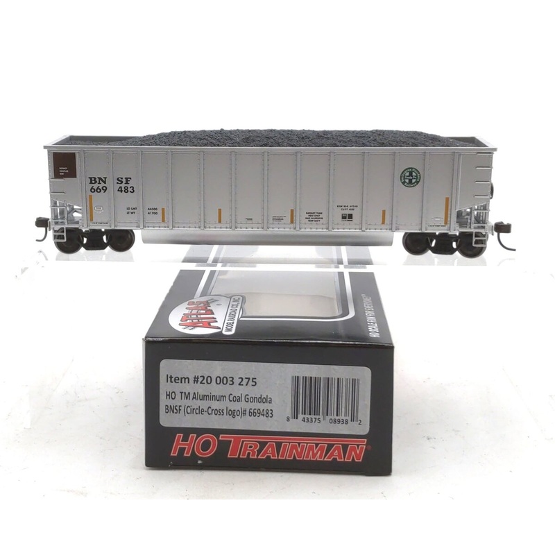 Atlas 20003275 HO Burlington Northern Santa Fe Aluminum Coal Gondola #669483 NIB