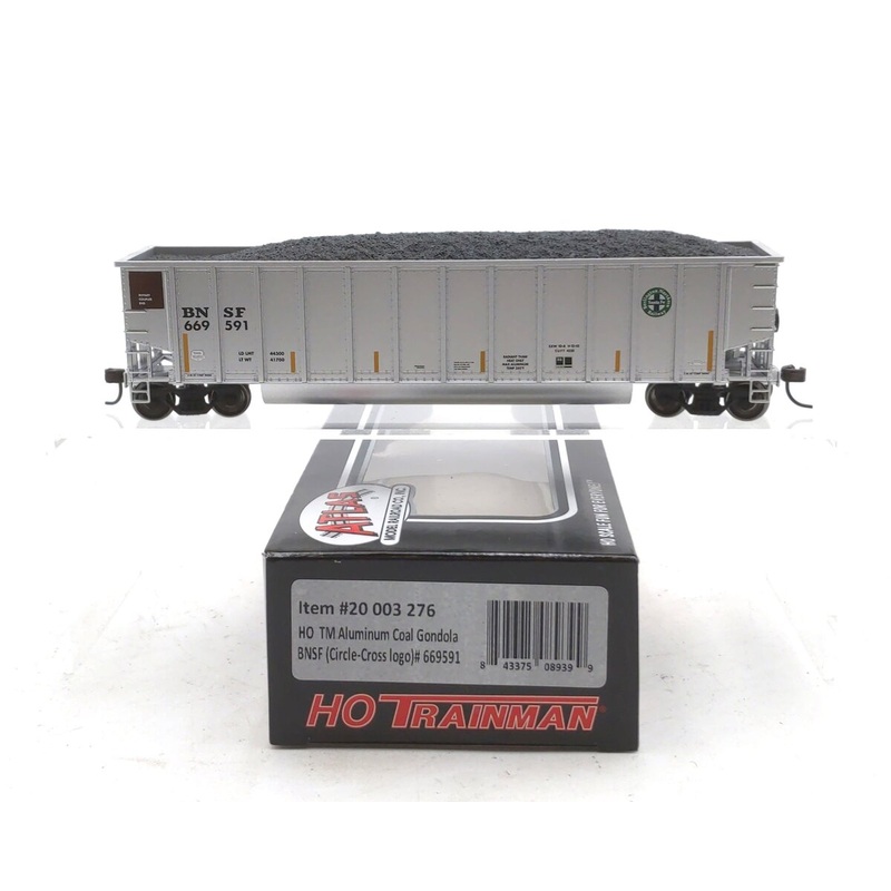 Atlas 20003276 HO Burlington Northern Santa Fe Aluminum Coal Gondola #669591 NIB