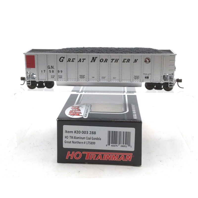Atlas 20003288 HO Scale Great Northern Aluminum Coal Gondola #175899 NIB